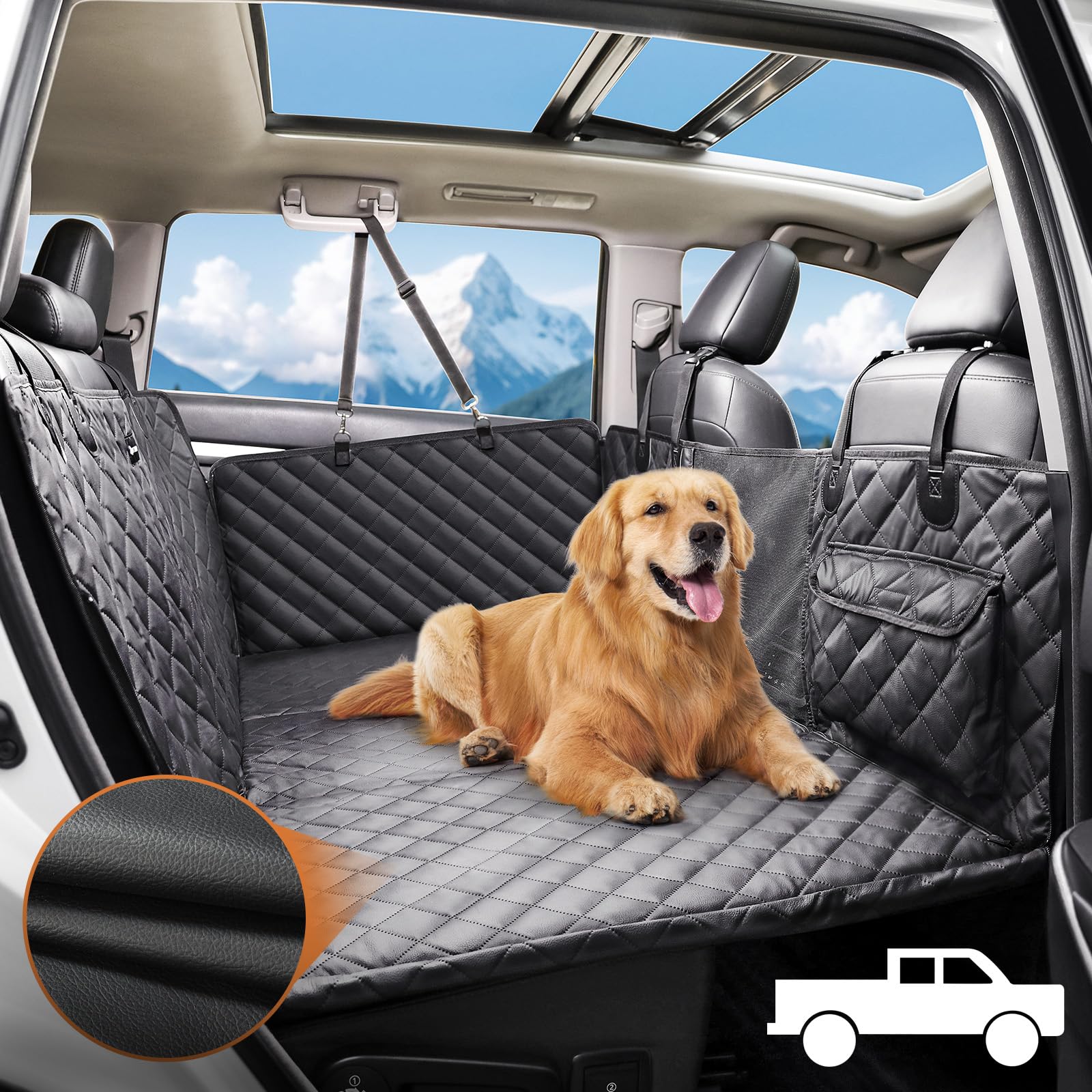 Dog Car Seat Extender & Hammock